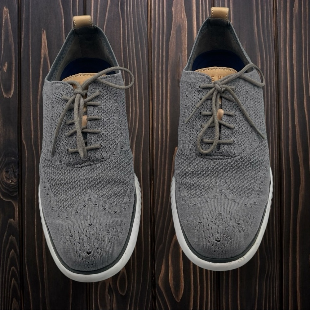 Cole Haan 2.ZeroGrand Stitchlite Water Resistant
Wingtip (Men) Size 10 Ironstone - Picture 3 of 16